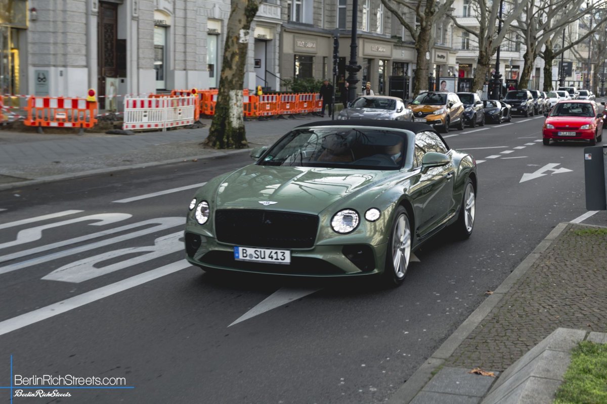 Bentley Continental GTC (2019) spotted in Berlin — BerlinRichStreets